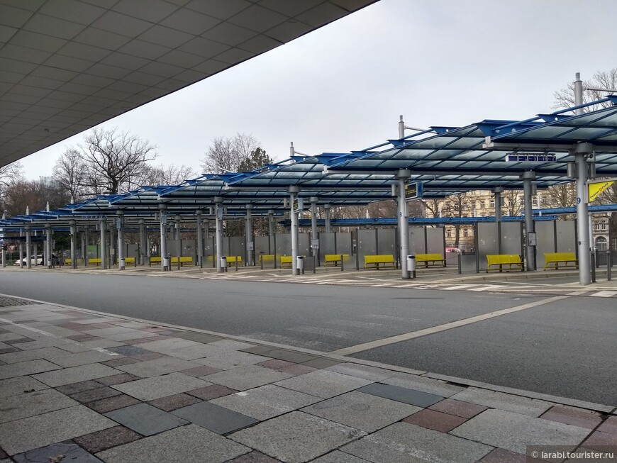 Междугородный автовокзал Хемница (Omnibusbahnhof)