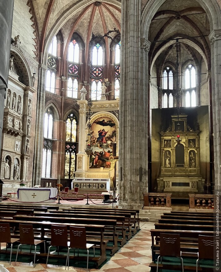 Духовный дом Тициана (Францисканская Базилика Марии Глориоза деи Фрари). Венеция
