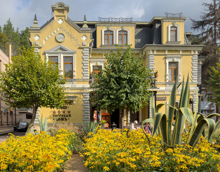Отели Кисловодска похожи на дворцы эпохи Империи