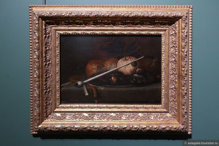 Ян Янс ван де Вельде III. Натюрморт с трубкой (XVII век)