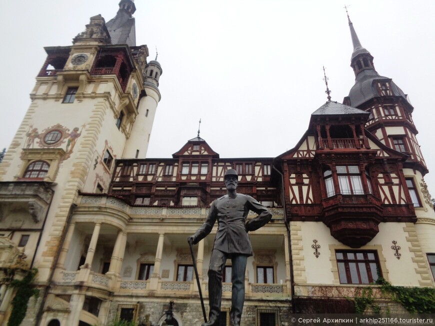 Королевский замок Пелеш — самый красивый в Трансильвании и Румынии