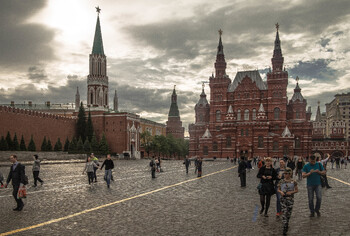 Красная площадь в Москве закрыта для посещений 