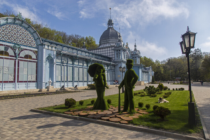 Железноводск - один из популярнейших бальнеологических курортов 