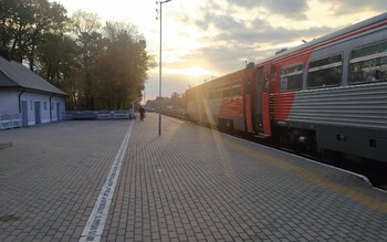 Пассажирский поезд сошёл с рельсов под Калининградом