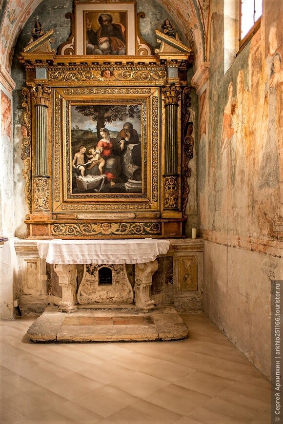 Средневековая церковь Сан Доменико в легендарной Матере — на юге Италии