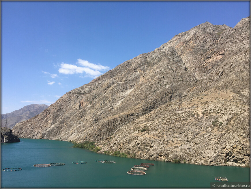 Западный Кыргызстан: лазурные берега реки Нарын, Токтогул, пчелиный край и ужас в ночи