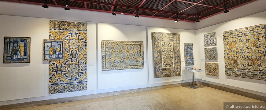 В Музее плитки в Лиссабоне. Выдающийся музей, очень советуем не пропустить!