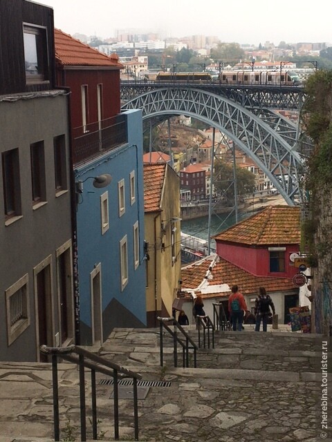 Крутые улицы Порту