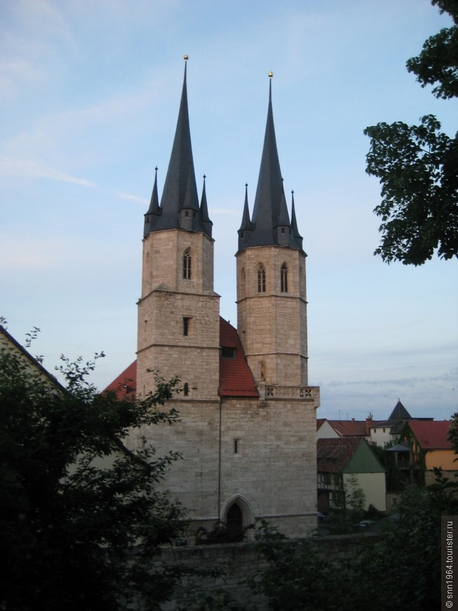 Мюльхаузен — город церквей в центре Германии