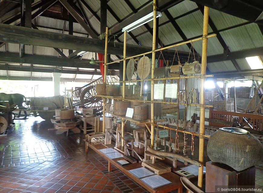 Интересный музей на тему крестьянского быта центрального Таиланда