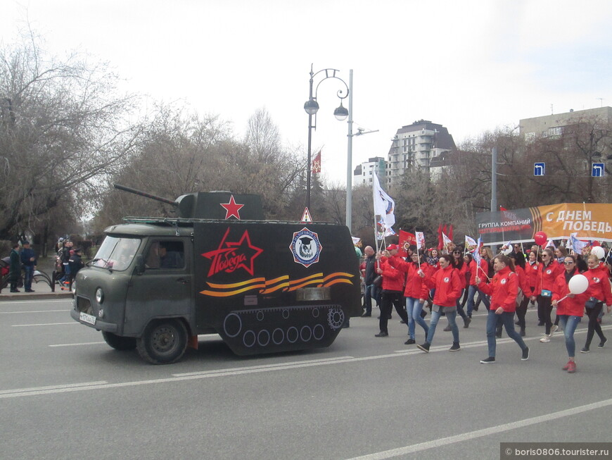 Приятные моменты тюменского парада