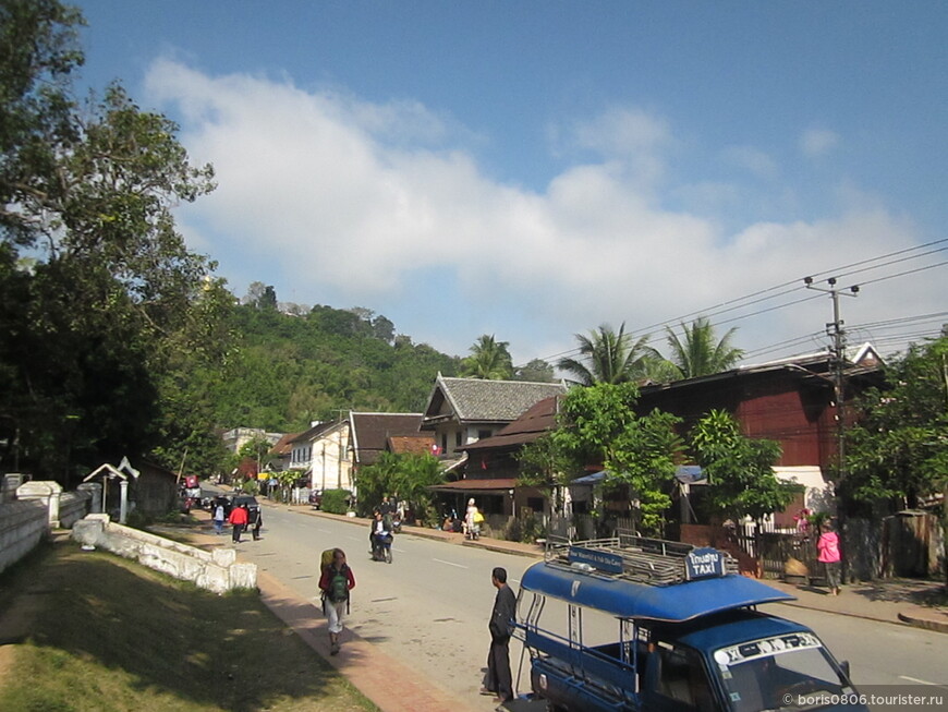 Прогулка по Луангпрабангу утром