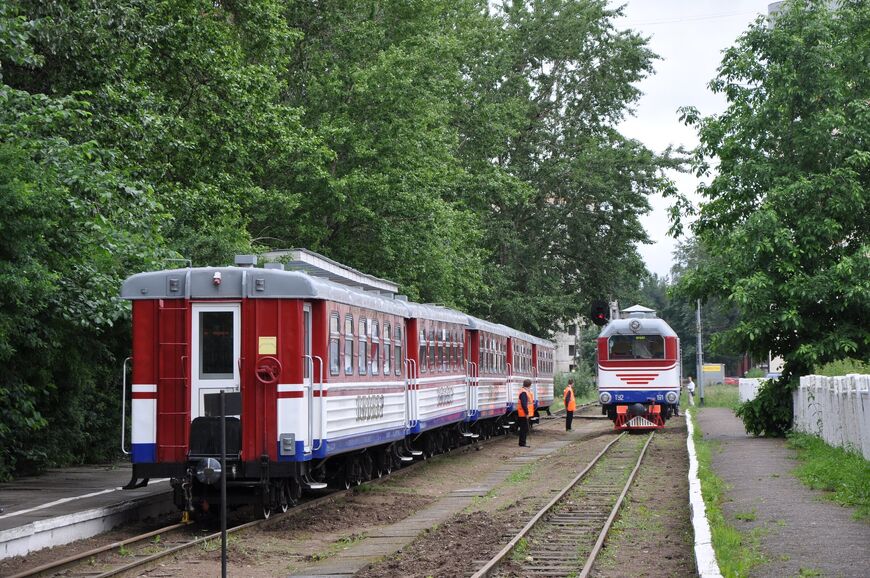 Детская железная дорога в Санкт-Петербурге