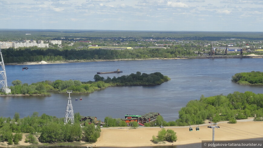 Волга с высоты и последний день в Нижнем Новгороде