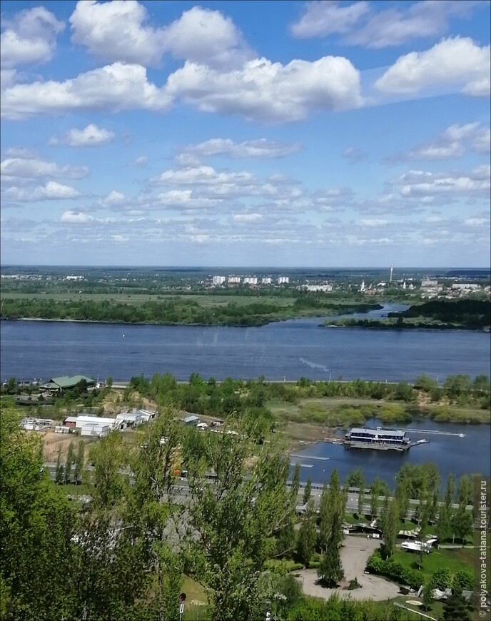 Волга с высоты и последний день в Нижнем Новгороде