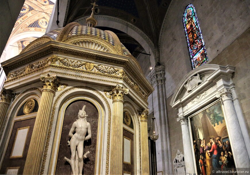 Маттео Чивиталли. Капелла Святого Лика. 1484. Во время нашего посещения капелла, к сожалению, была на реставрации.