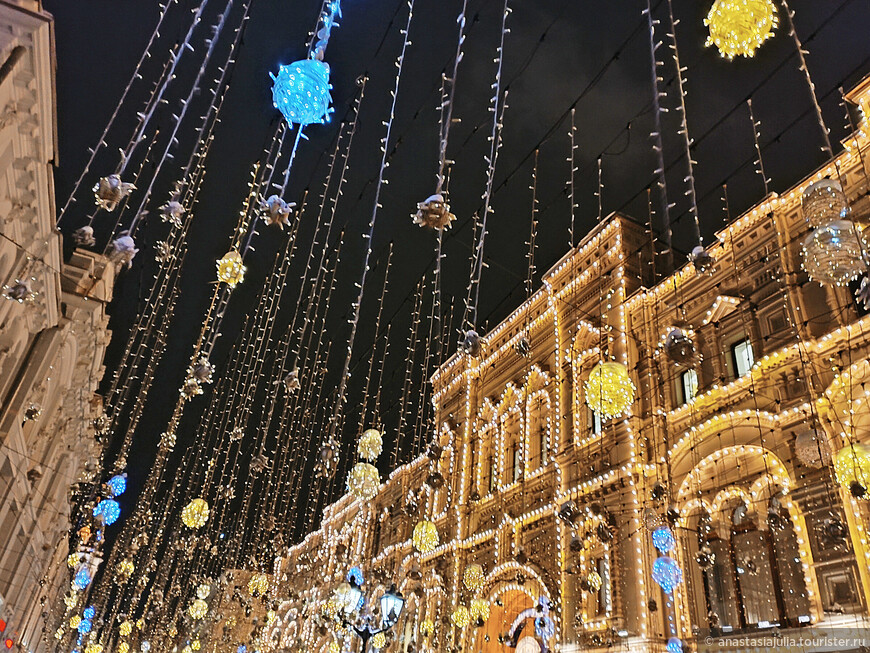Let it snow. Маршрут по самым новогодним местам Москвы накануне Рождества