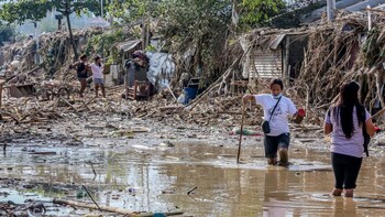 На Филиппинах произошло сильное наводнение 