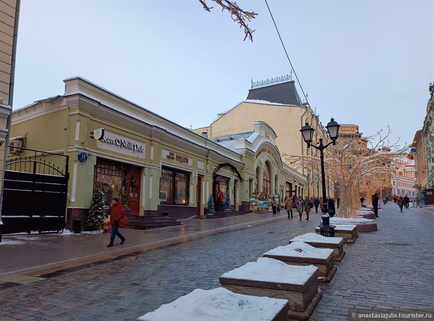 Зимняя прогулка по Москве # 1. От Китай-города через Тверскую к главной ярмарке