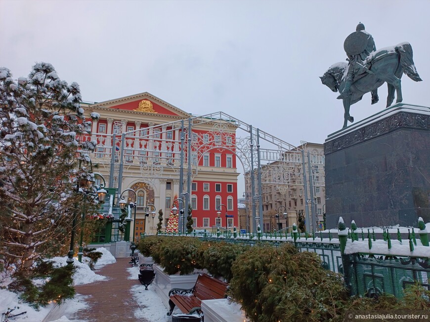 Зимняя прогулка по Москве # 1. От Китай-города через Тверскую к главной ярмарке