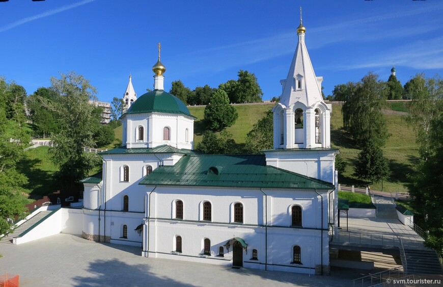 Закладка первого камня состоялась в июне 2020.Современная Симеоновская церковь немного отличается по своей архитектуре от своей исторической предшественницы.
