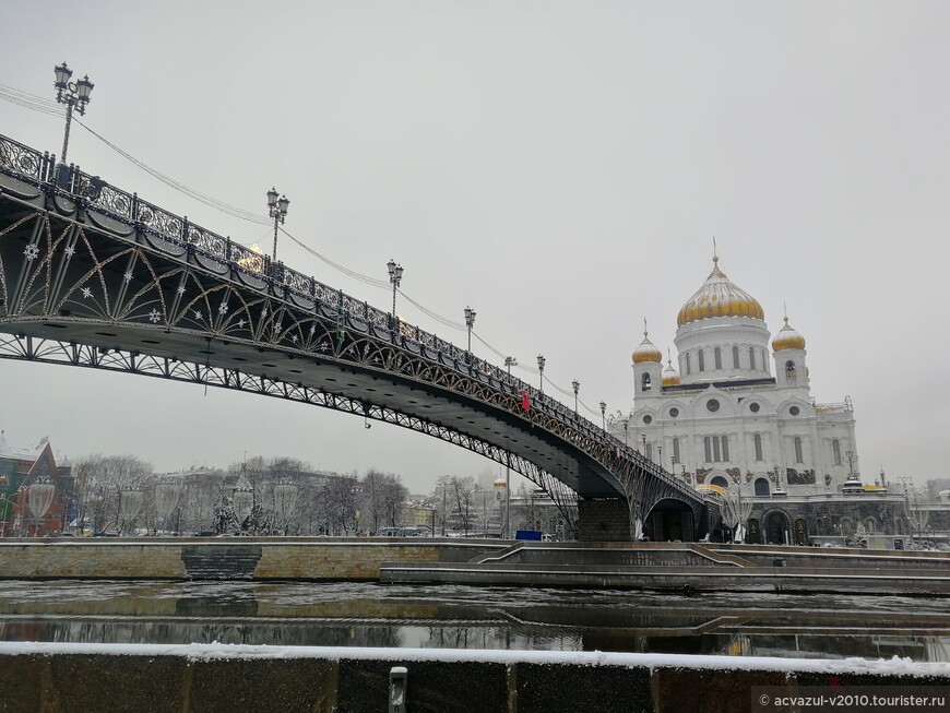 Прогулка по новогодней Москве. Часть 1