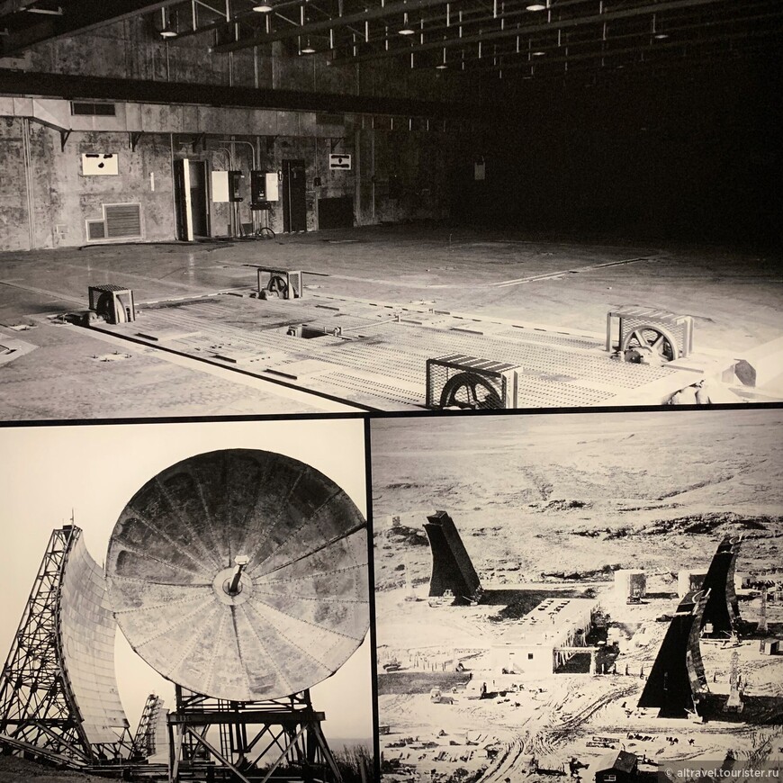А эти фотографии относятся к периоду холодной войны, когда на Аляске были созданы места запуска ракет (нацеленных на СССР), установлены радары, антенны и т.п.