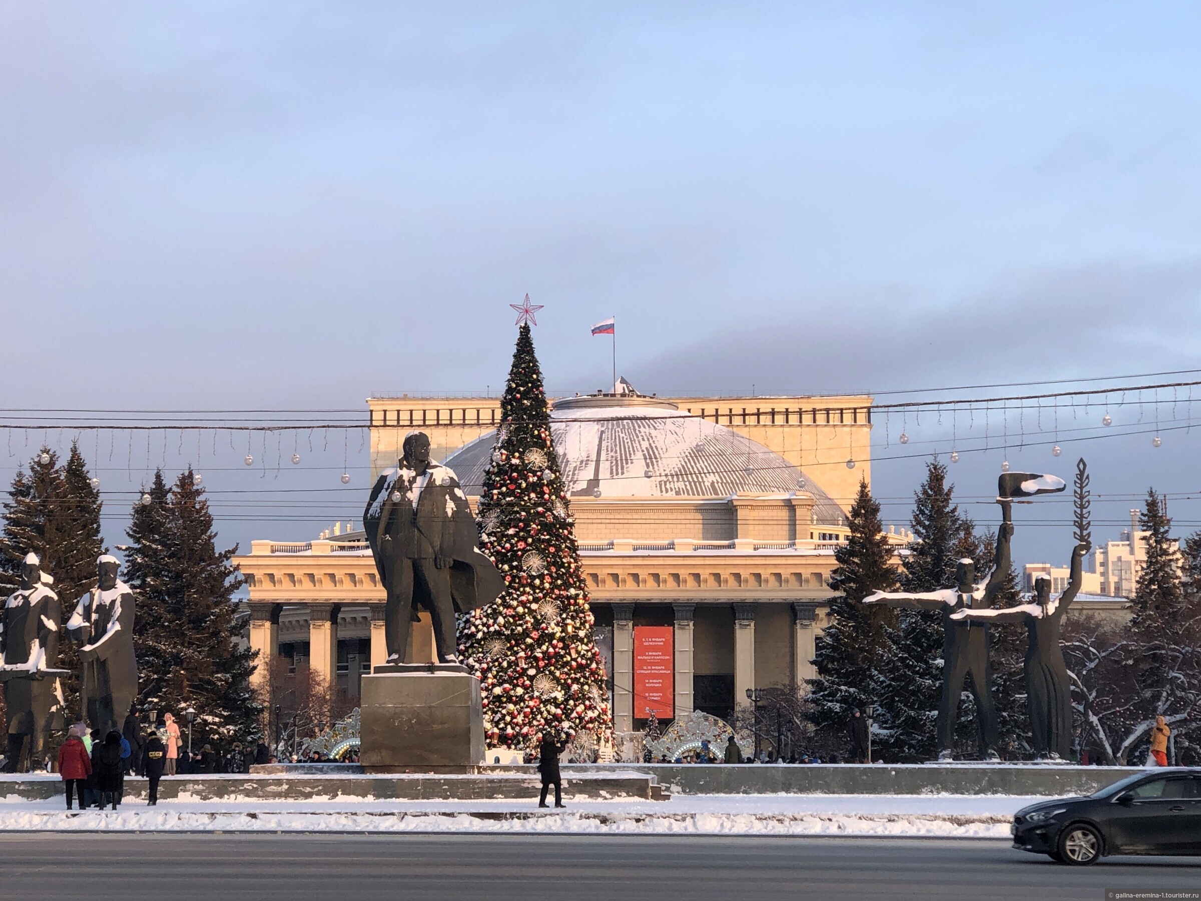 Новосибирск Зимой Фото