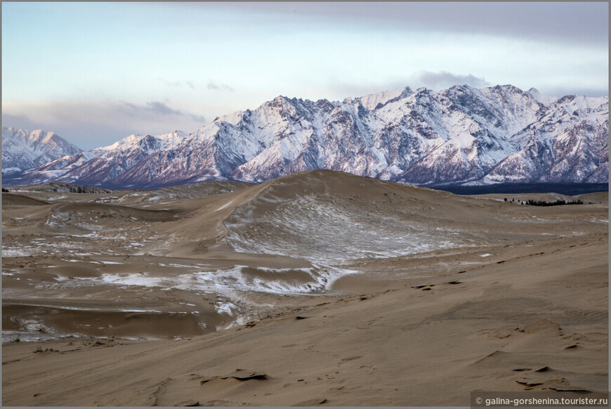 Пустыня во глубине сибирских руд. Часть 4. Пески в снегу