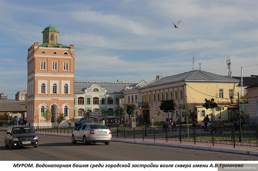 Отзыв про Водопроводную башню в городе Муроме Владимирской области