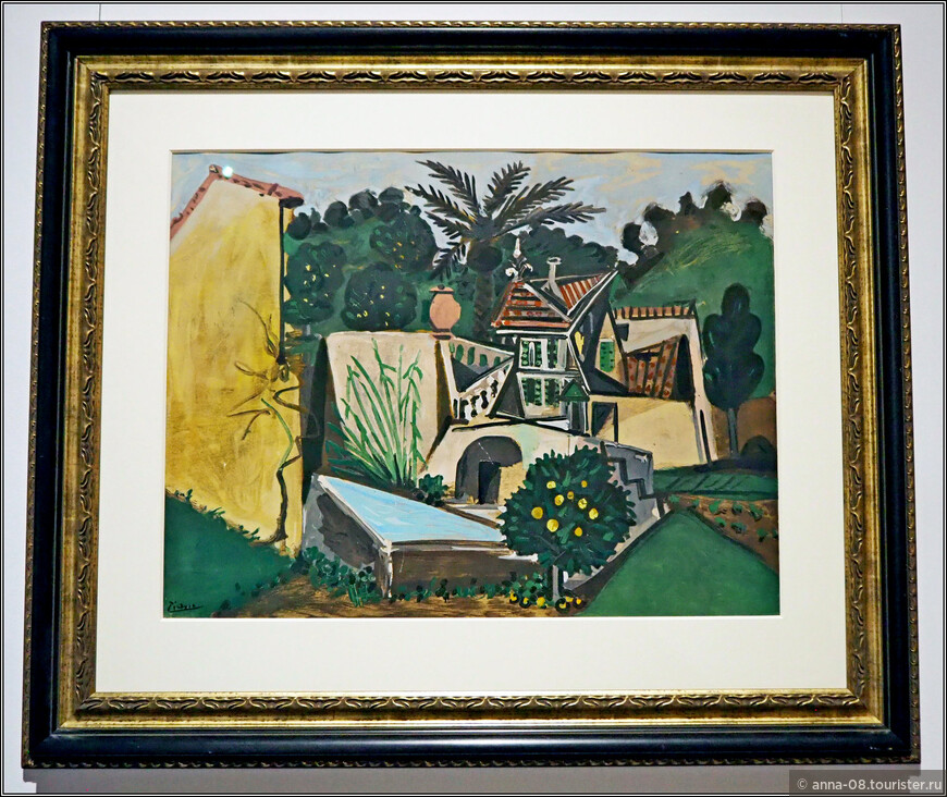 Пабло Пикассо «Вилла Пальмира», 1965 Цветная литография, бумага ручной работы