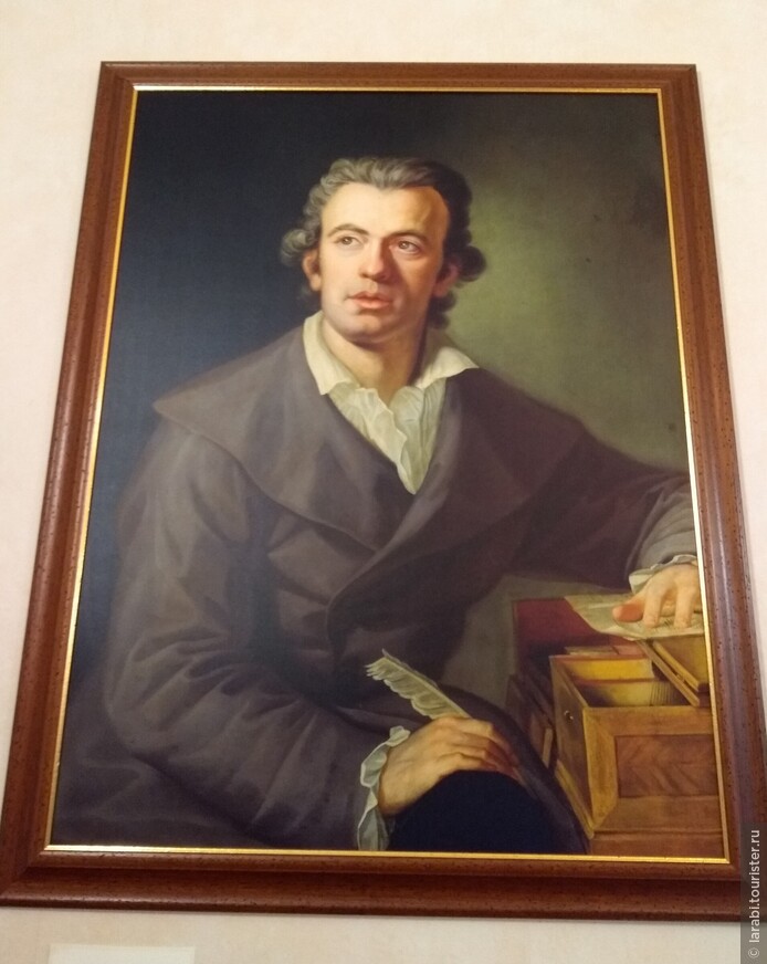 Придворный капельмейстер Иоганн Готлиб Науманн (Hofkapellmeister Johann Gottlieb Naumann).