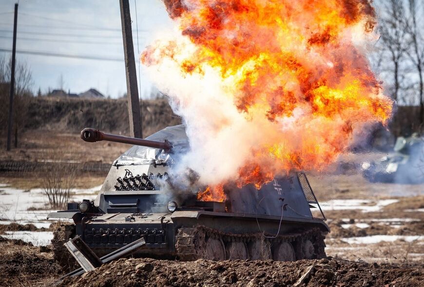 Танковый парк</br> «Стальной десант»