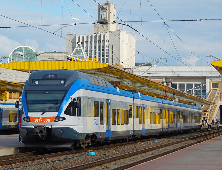 Поезд и электричка из Минска в Брест