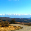 Вид на Кавказский хребет с Гомборского перевала