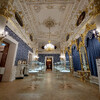 Синяя гостиная - зал, где выставлена одна из крупнейших в мире коллекций яиц Фаберже 