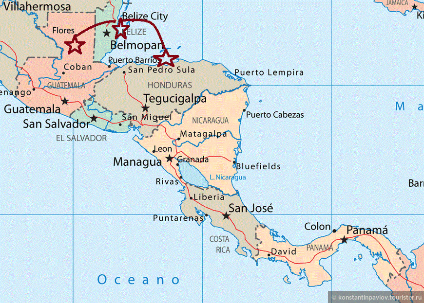 Гондурас. Остров сокровищ
