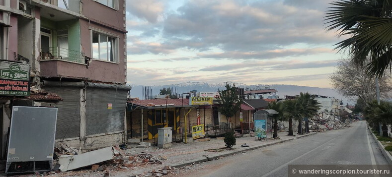 В Турцию во время землетрясения