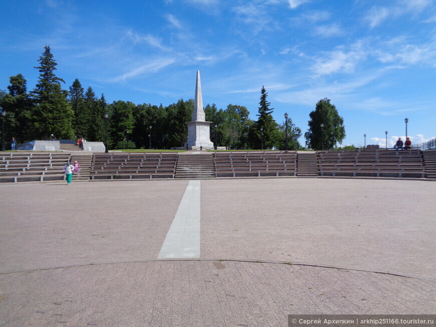 Сад Ермака в Тобольске