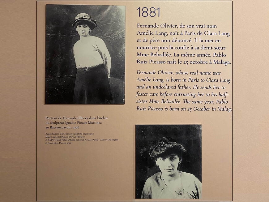 Фернанда Оливье (псевдоним), настоящее имя Амели Ланг (фр. Amélie Lang) — французская художница и натурщица. Она родилась 6 июня 1881, в один год с Пабло Пикассо. В 23 года они стали любовниками, и Пикассо написал более 60 портретов Оливье.