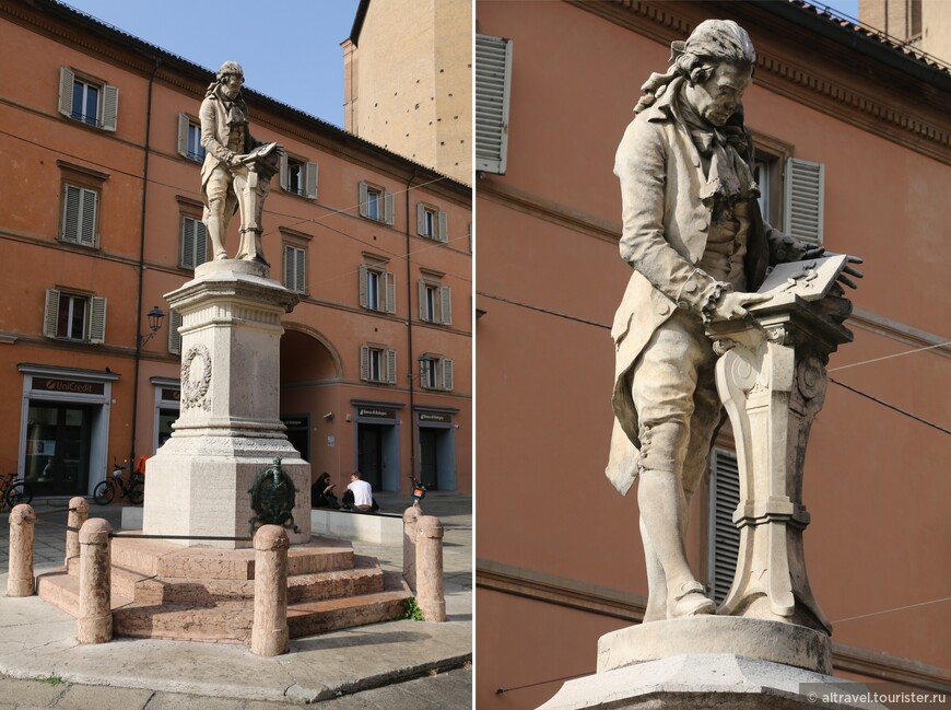 Памятник Гальвани.