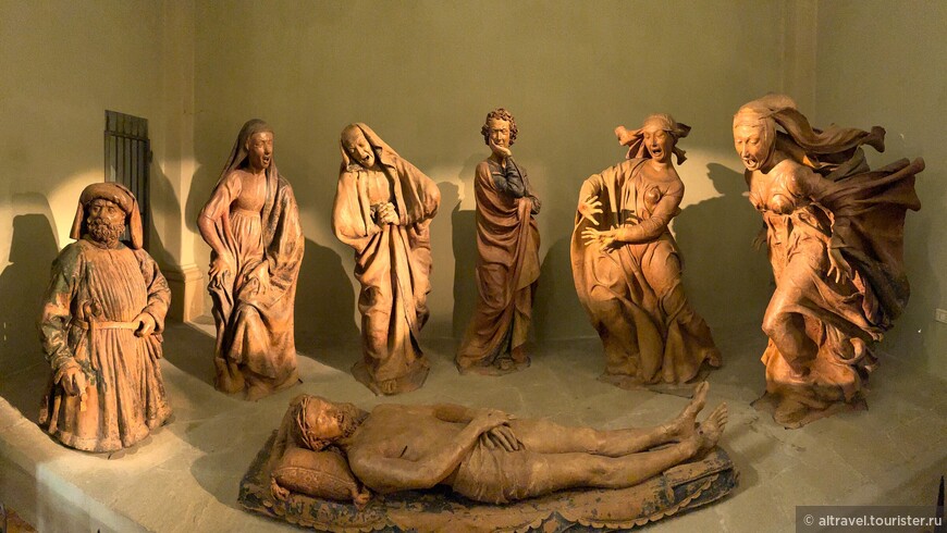 «Оплакивание Христа» Никколо дель Арка (1463).