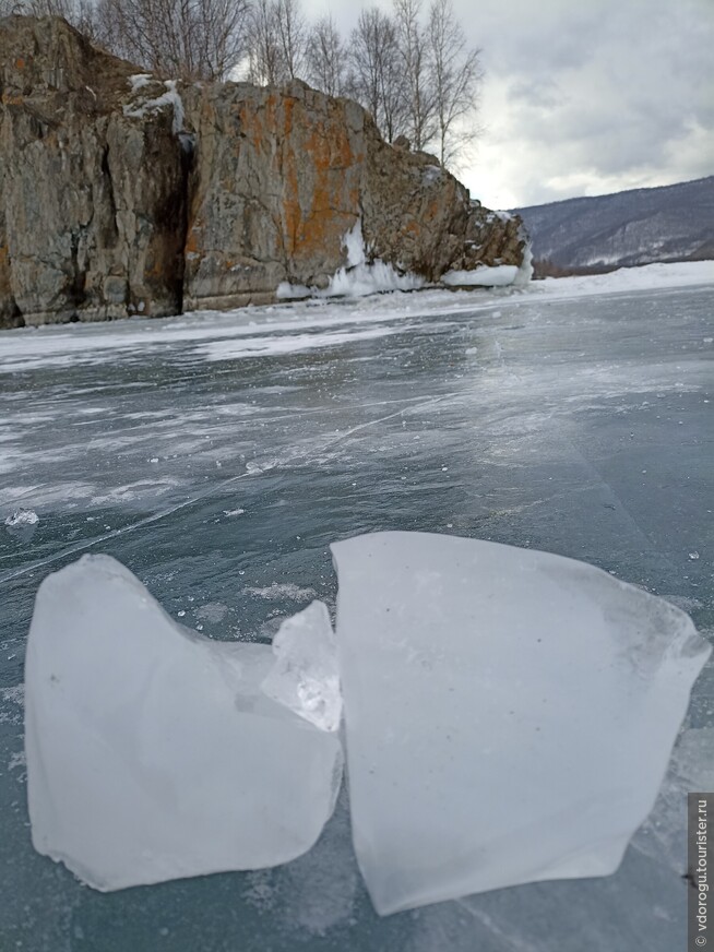 На Байкальский лед в одиночку