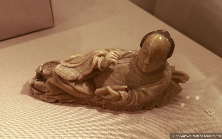 Скульптура Поэт Жировик, XIX век, Китай