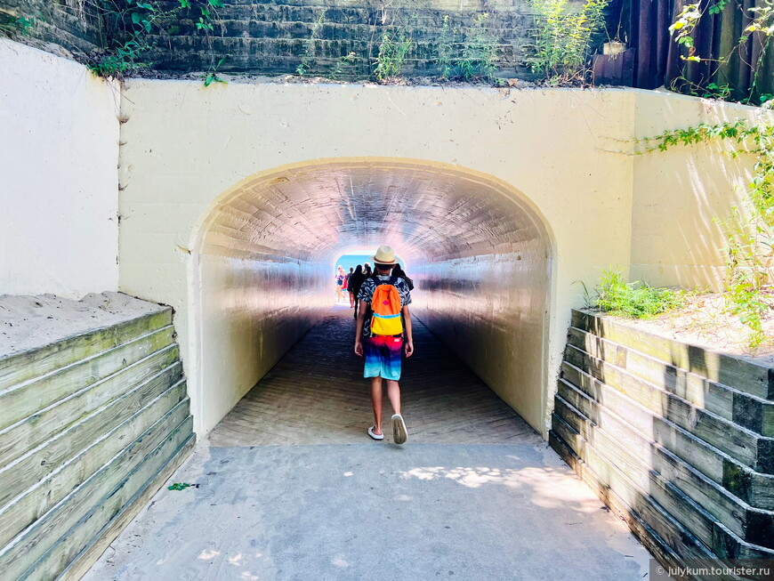 Туннель, в честь которого назвали парк