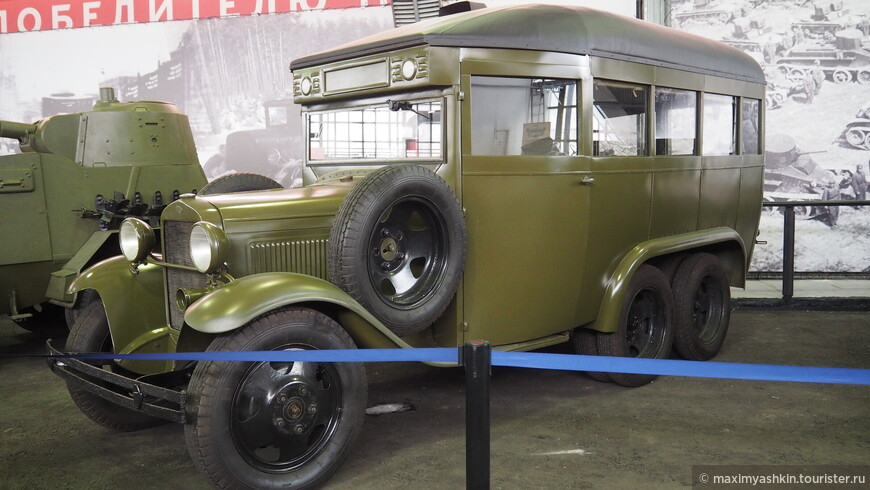Штабной автобус ГАЗ-05-193, 1936 г., СССР
