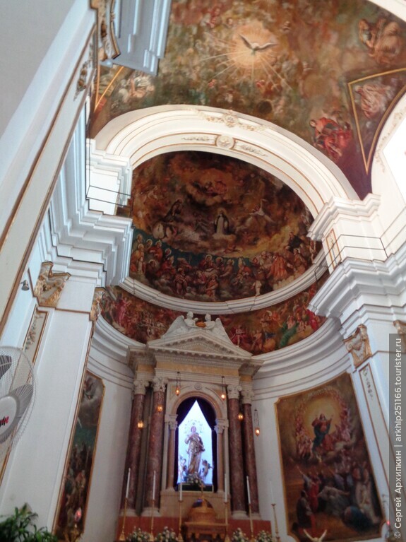 Церковь Иммаколата (Basilica della Beata Maria Vergine Immacolata) в Агридженто на юге Сицилии
