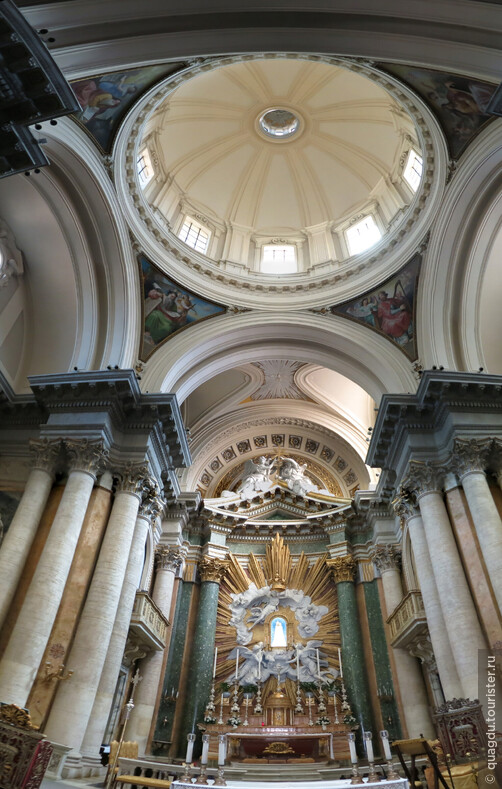Рим. Церковь Сан-Сальваторе-ин-Лауро. 2017-08-17