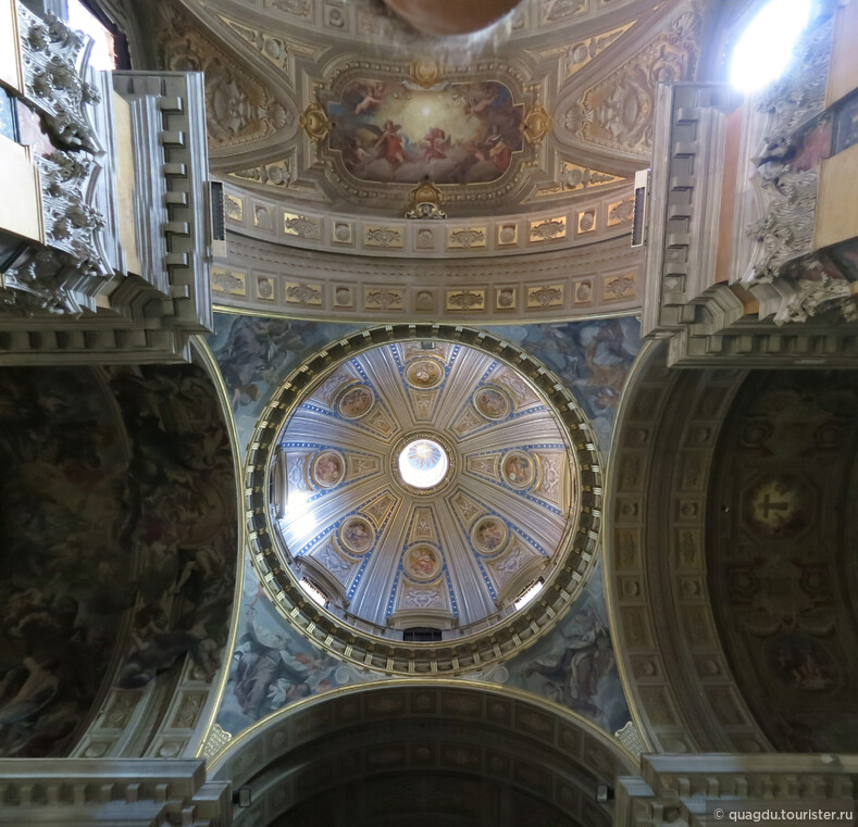 Рим. Церковь Санта-Мария-ин-Траспонтина. 2017-08-17
