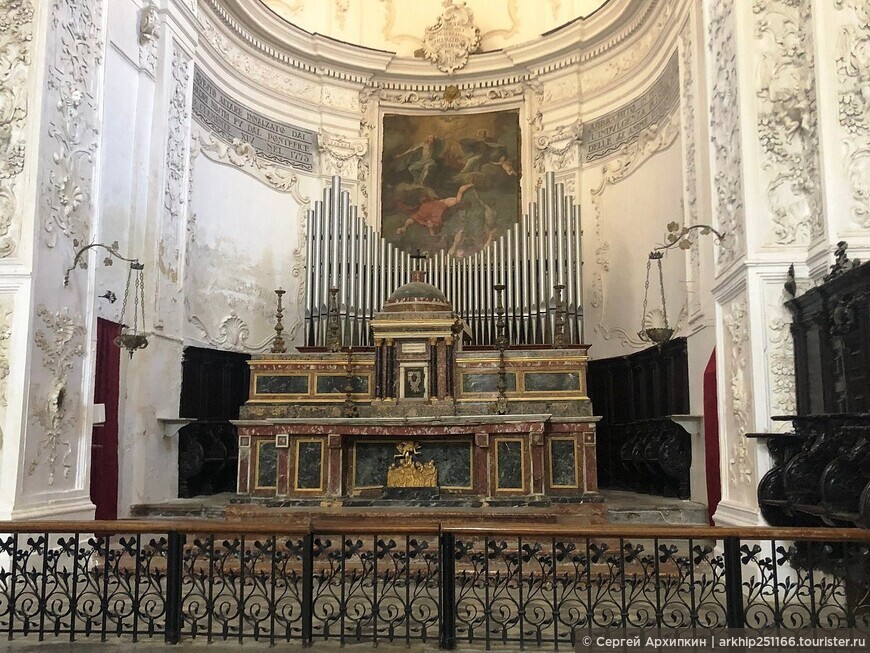 Церковь Сан Лоренцо (Chiesa di San Lorenzo detta del Purgatorio) в Агридженто на юге Сицилии